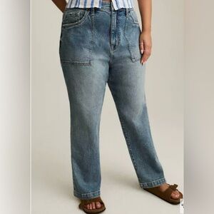 Torrid Blue Straight Leg Women's Jeans